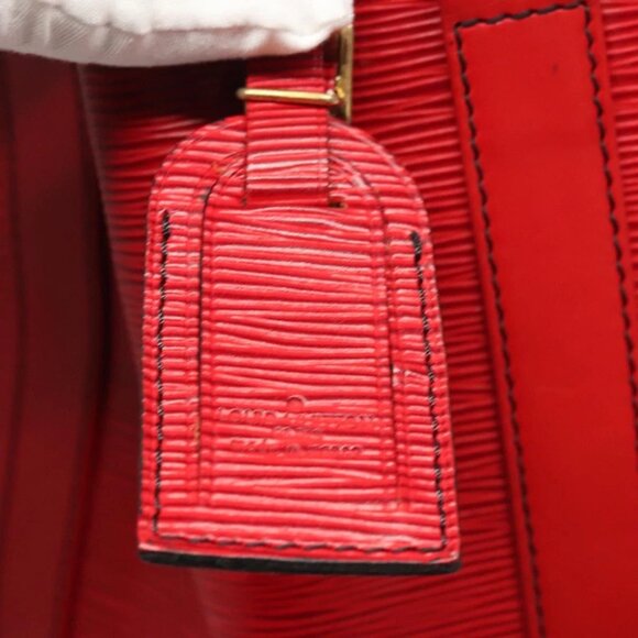 LOUIS VUITTON Epi Randonnee GM Shoulder Bag Red M43087 LV Auth 117765 - Picture 12 of 16